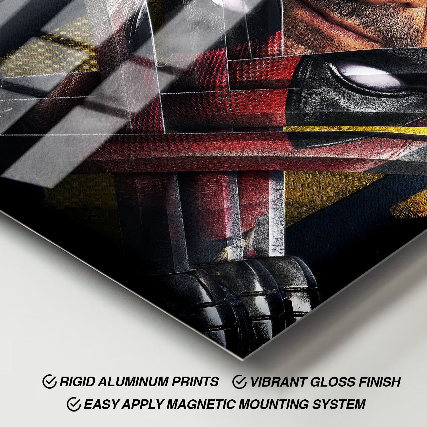 Flex Designs Metal Poster Deadpool & Wolverine Key Art 11 x 17" Home Goods - Movie 2024 Movie Metal Poster