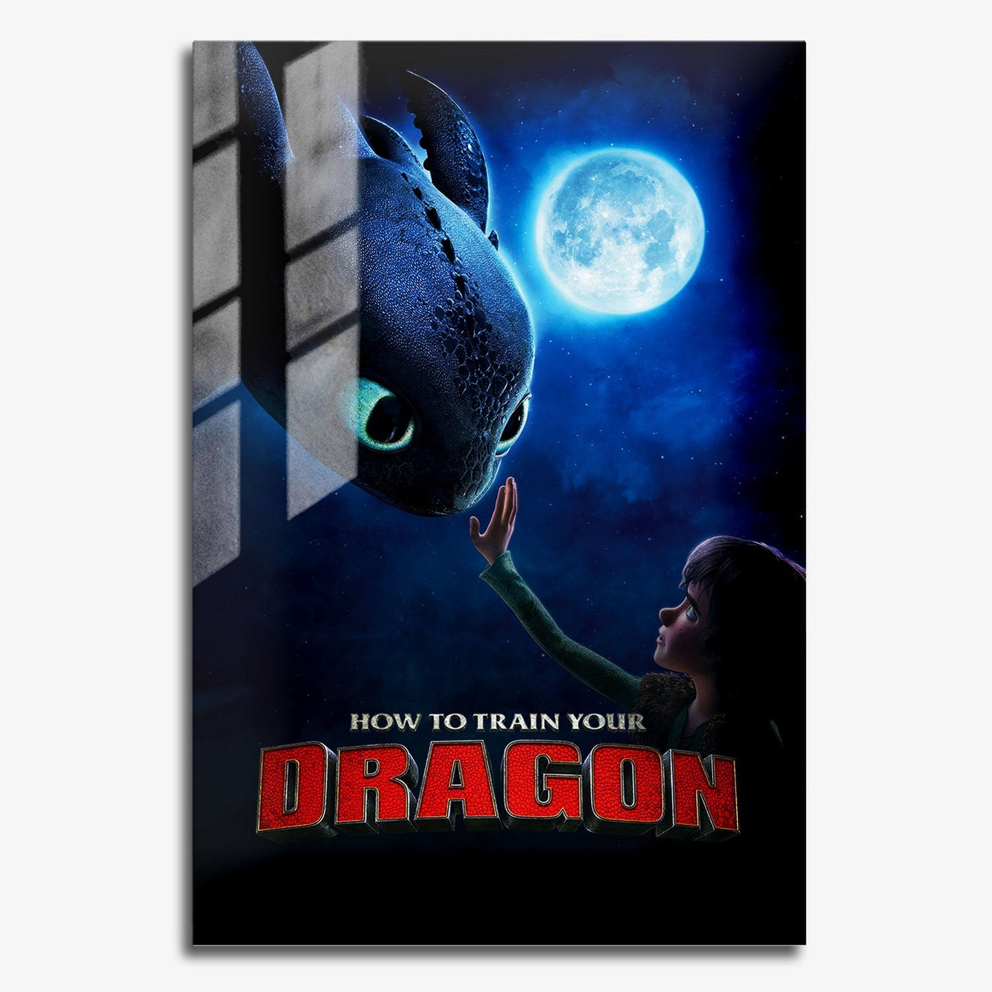 Flex Designs Metal Poster How to Train Your Dragon 11 x 17" Home Goods - Movie 2010 Movie Metal Poster