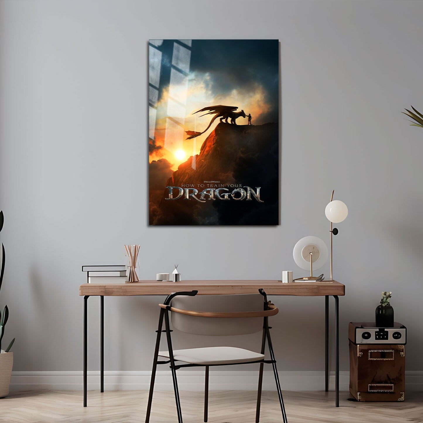 Flex Designs Metal Poster How to Train Your Dragon Live Action 24 x 36" Home Goods - Movie 2025 Movie Metal Poster