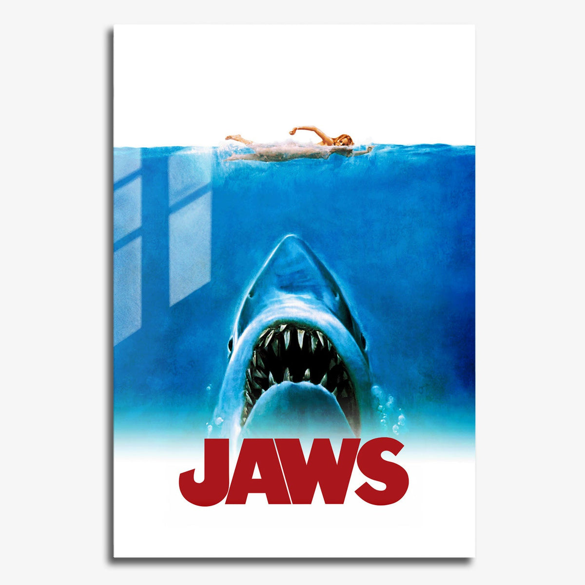 Flex Designs Metal Poster Jaws 11 x 17" Home Goods - Movie 1975 Movie Metal Poster