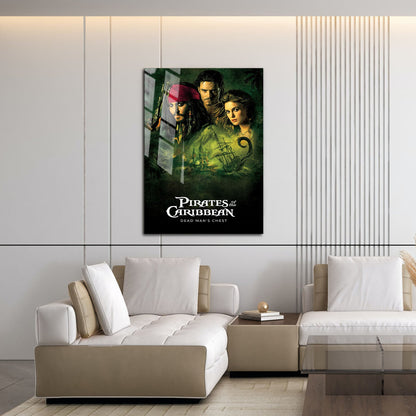 Flex Designs Metal Poster Pirates of the Caribbean Dead Mans Chest 16 x 24" Home Goods - Movie 2006 Movie Metal Poster