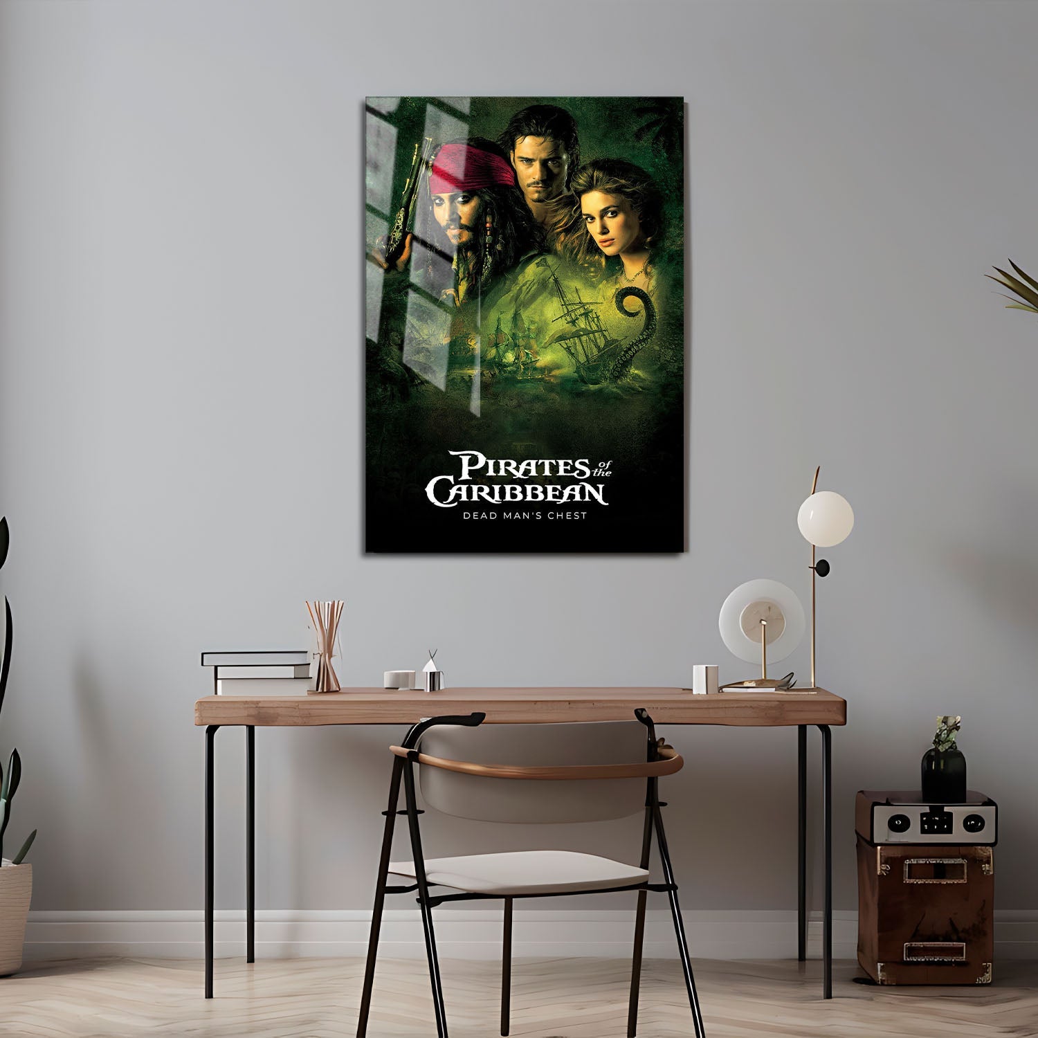 Flex Designs Metal Poster Pirates of the Caribbean Dead Mans Chest 24 x 36" Home Goods - Movie 2006 Movie Metal Poster
