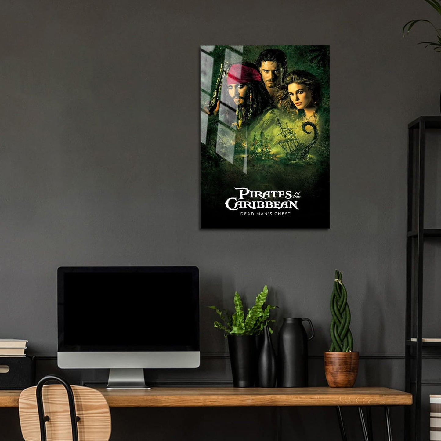 Flex Designs Metal Poster Pirates of the Caribbean Dead Mans Chest 5 x 7" Home Goods - Movie 2006 Movie Metal Poster