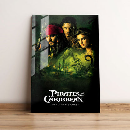 Pirates of the Caribbean Dead Mans Chest Movie Metal Poster