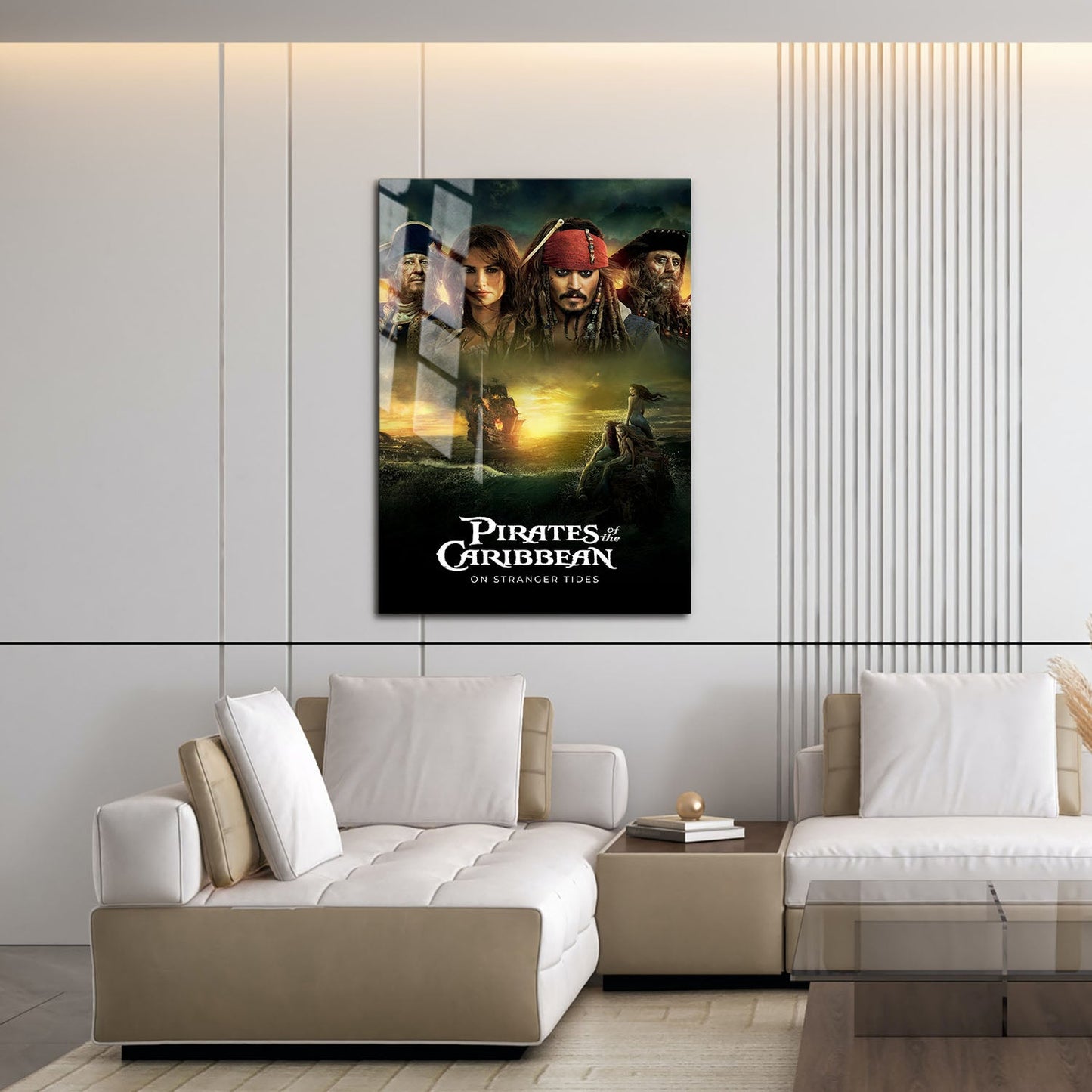Flex Designs Metal Poster Pirates of the Caribbean On Stranger Tides 16 x 24" Home Goods - Movie 2011 Movie Metal Poster