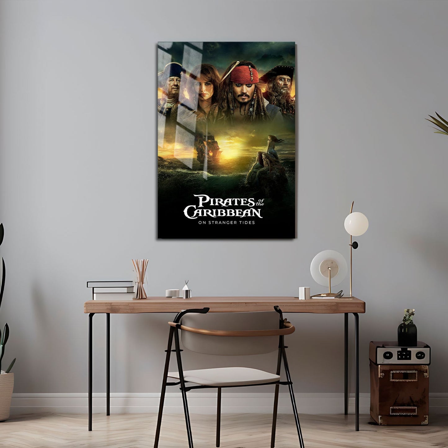 Flex Designs Metal Poster Pirates of the Caribbean On Stranger Tides 24 x 36" Home Goods - Movie 2011 Movie Metal Poster