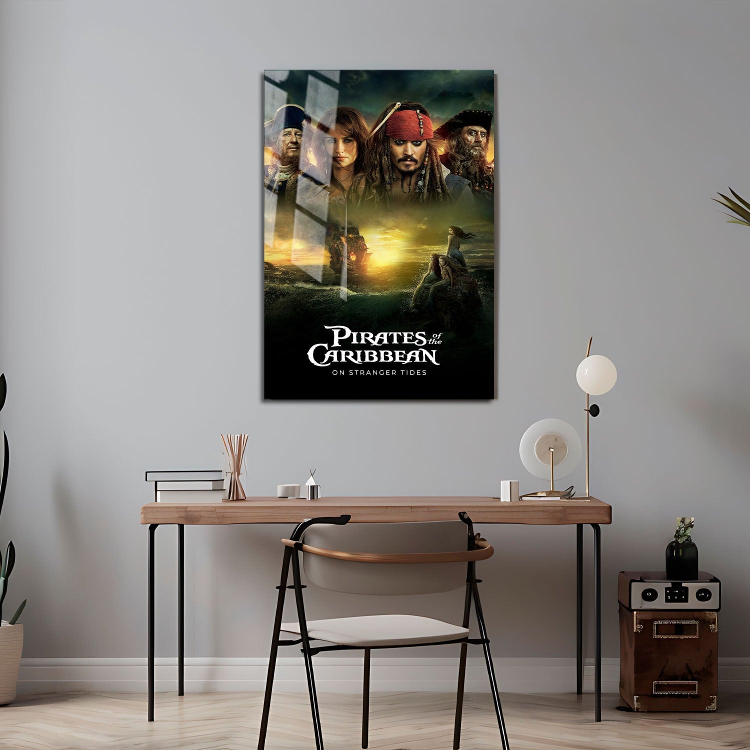 Flex Designs Metal Poster Pirates of the Caribbean On Stranger Tides 24 x 36" Home Goods - Movie 2011 Movie Metal Poster