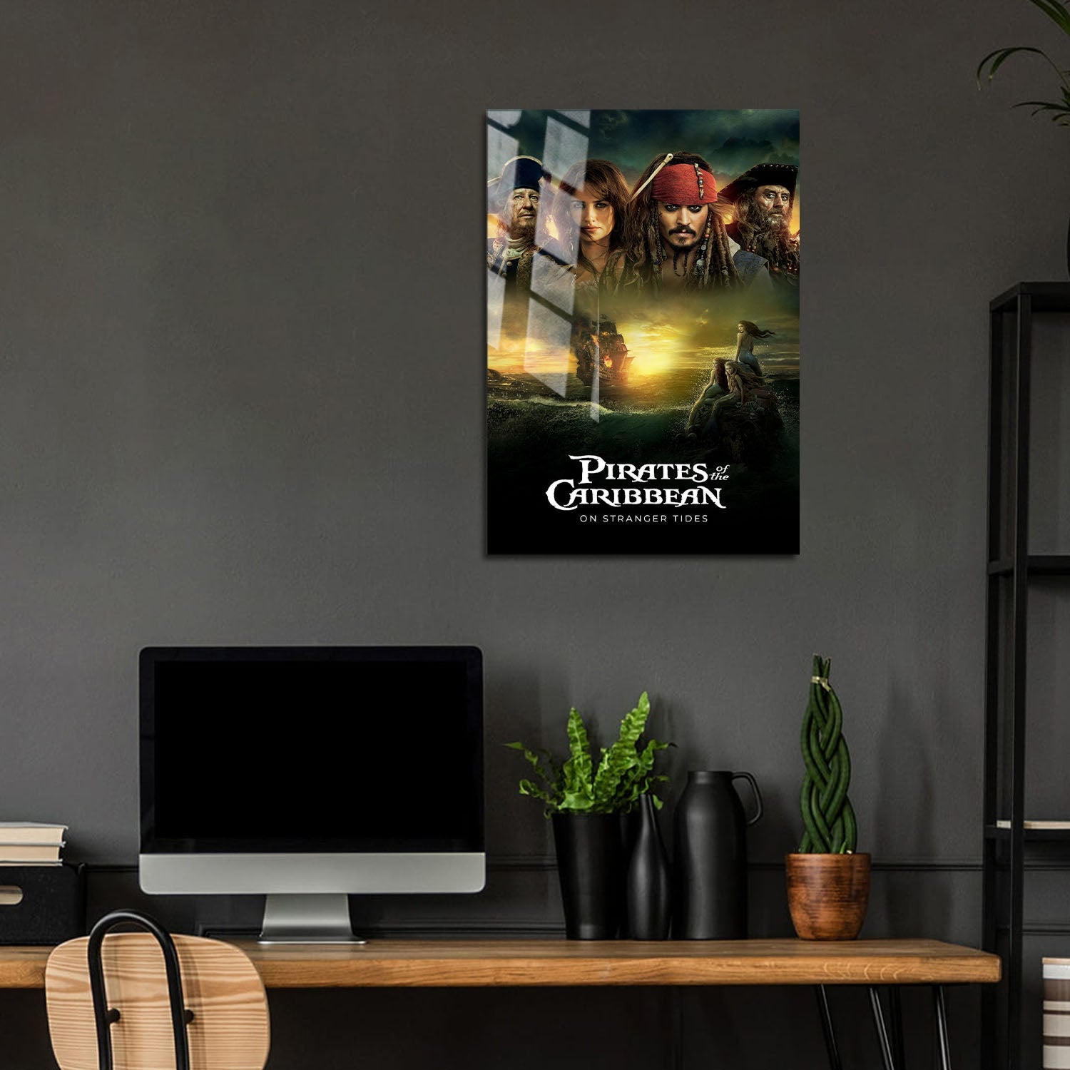 Flex Designs Metal Poster Pirates of the Caribbean On Stranger Tides 5 x 7" Home Goods - Movie 2011 Movie Metal Poster