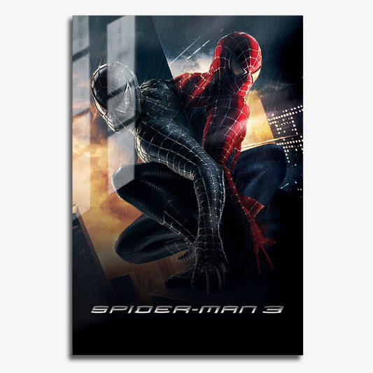 Flex Designs Metal Poster Spider-Man 3 Cinematic 11 x 17" Home Goods - Movie 2007 Movie Metal Poster