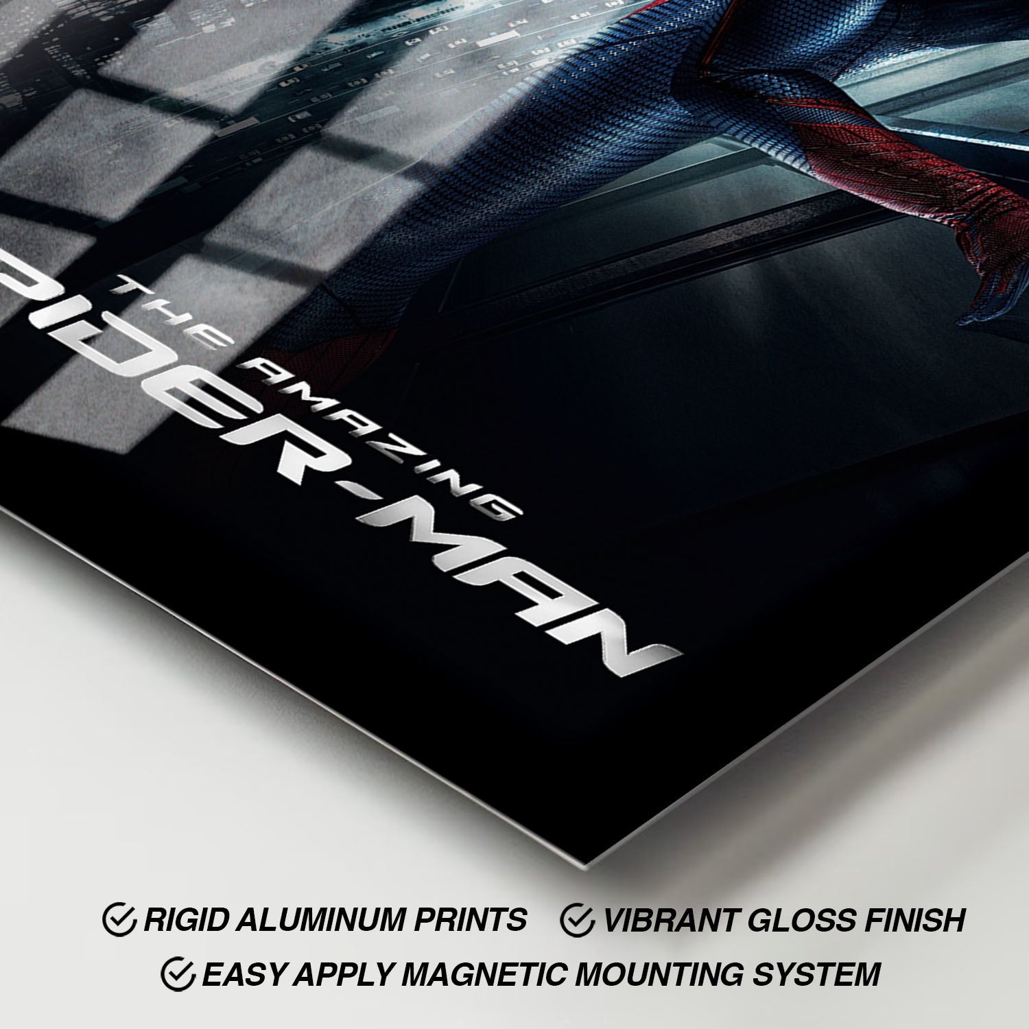 Flex Designs Metal Poster The Amazing Spider-Man Cinematic 11 x 17" Home Goods - Movie 2012 Movie Metal Poster