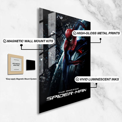 Flex Designs Metal Poster The Amazing Spider-Man Cinematic 16 x 24" Home Goods - Movie 2012 Movie Metal Poster
