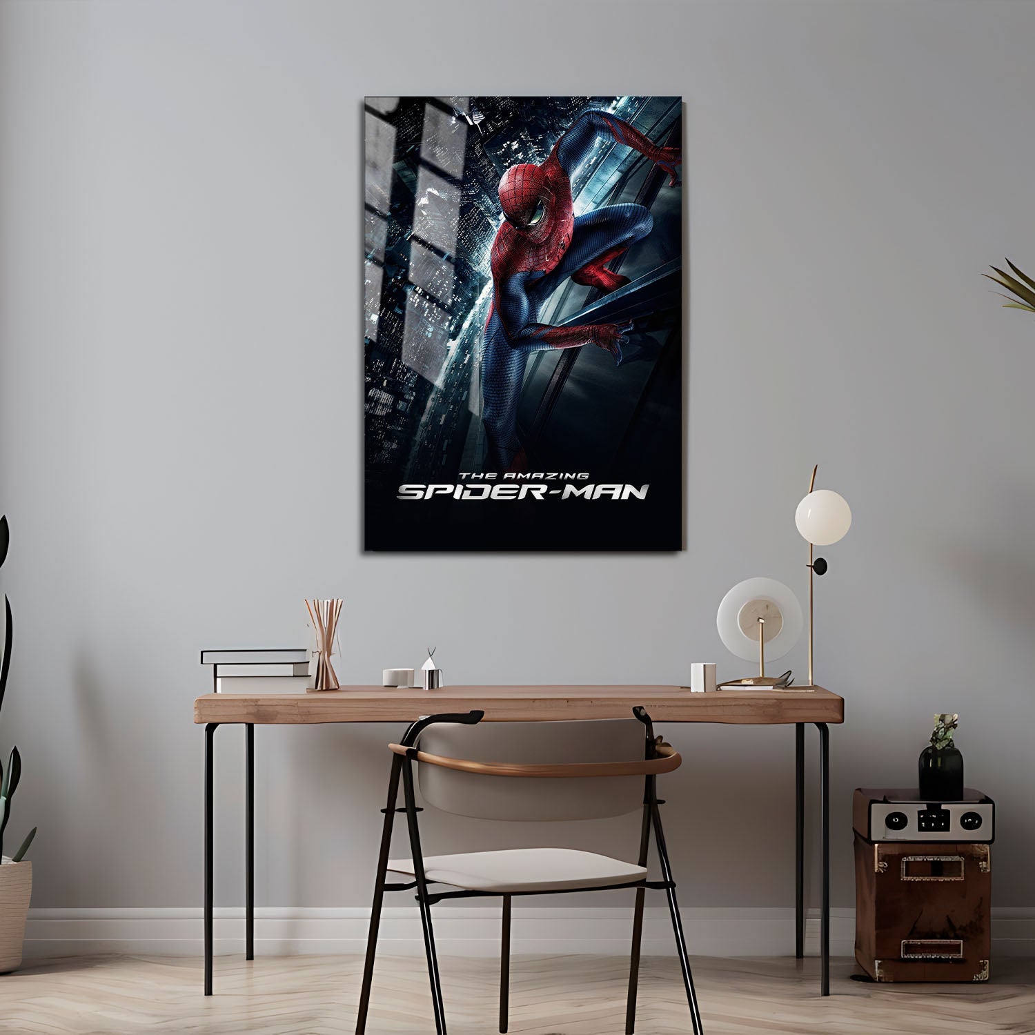 Flex Designs Metal Poster The Amazing Spider-Man Cinematic 24 x 36" Home Goods - Movie 2012 Movie Metal Poster
