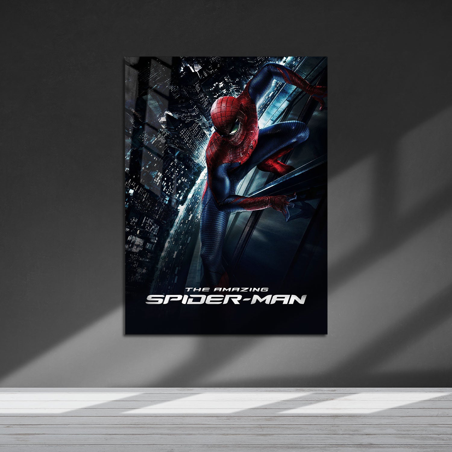Flex Designs Metal Poster The Amazing Spider-Man Cinematic 5 x 7" Home Goods - Movie 2012 Movie Metal Poster