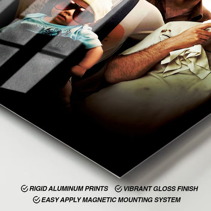 Flex Designs Metal Poster The Hangover Textless 11 x 17" Home Goods - Movie 2009 Movie Metal Poster