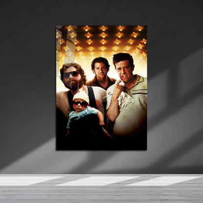 Flex Designs Metal Poster The Hangover Textless 5 x 7" Home Goods - Movie 2009 Movie Metal Poster