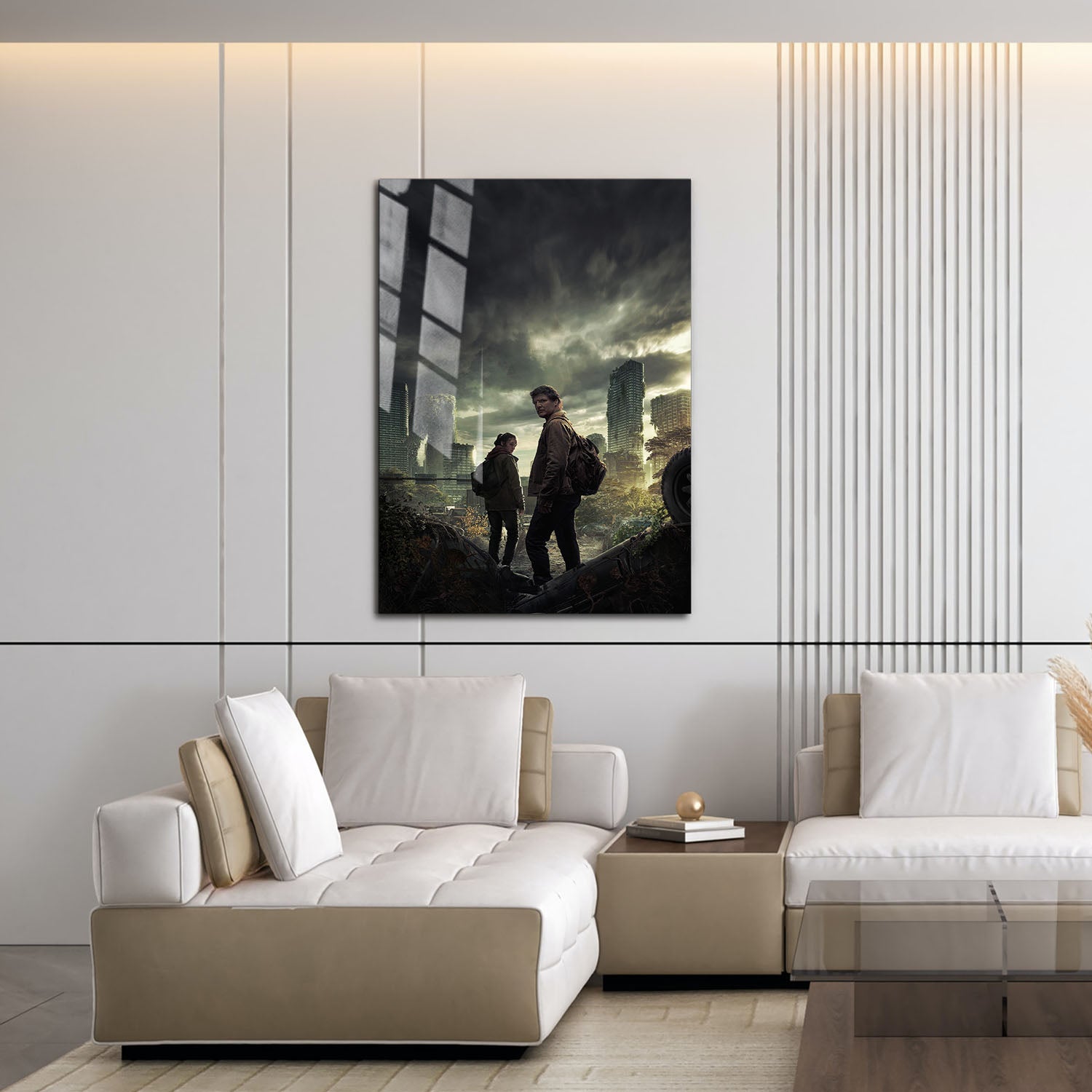 Flex Designs Metal Poster The Last of Us Key Art 16 x 24" Home Goods - TV Show 2023 TV Show Metal Poster
