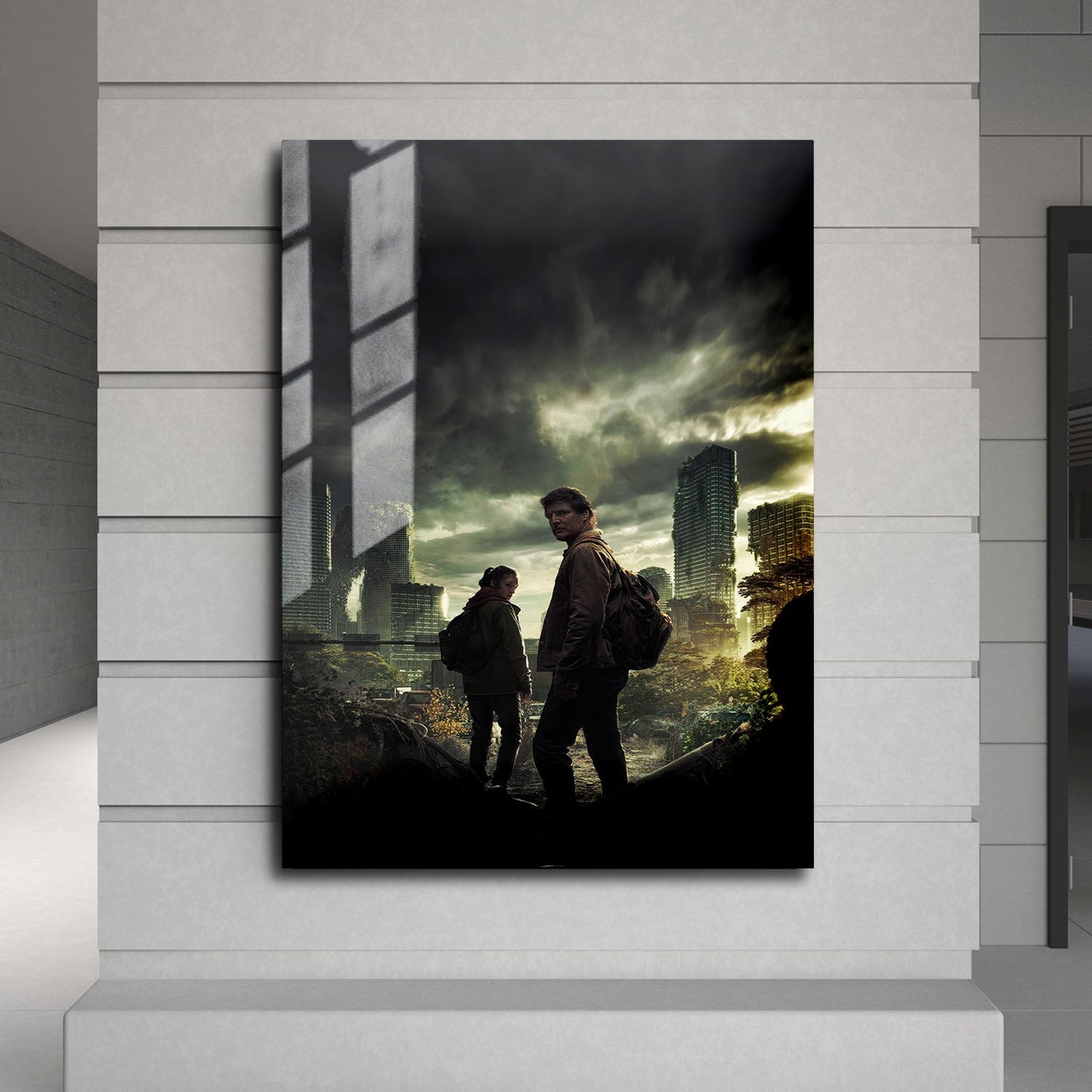 Flex Designs Metal Poster The Last of Us Key Art 24 x 36" Home Goods - TV Show 2023 TV Show Metal Poster