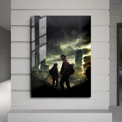 Flex Designs Metal Poster The Last of Us Key Art 24 x 36" Home Goods - TV Show 2023 TV Show Metal Poster