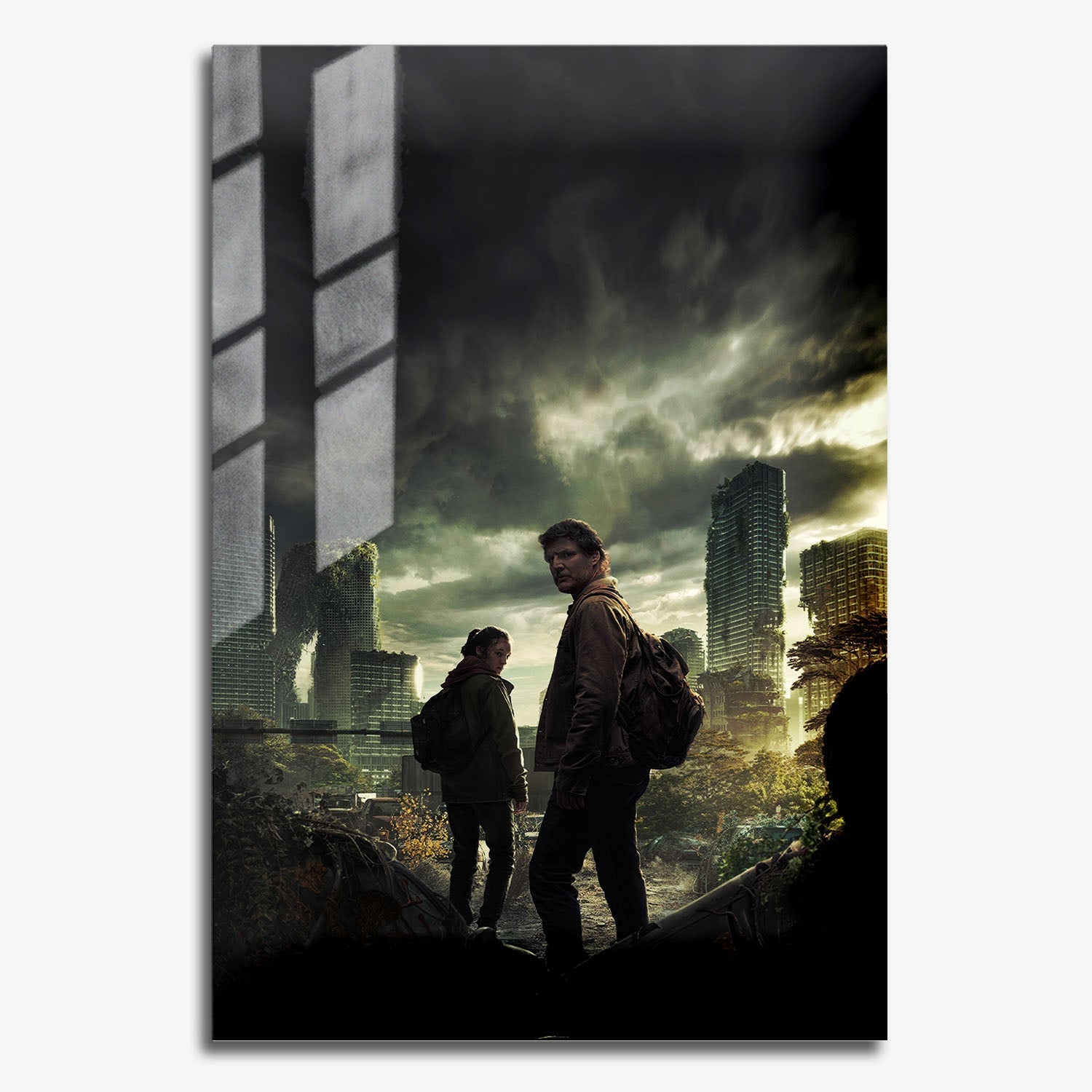 Flex Designs Metal Poster The Last of Us Key Art 11 x 17" Home Goods - TV Show 2023 TV Show Metal Poster