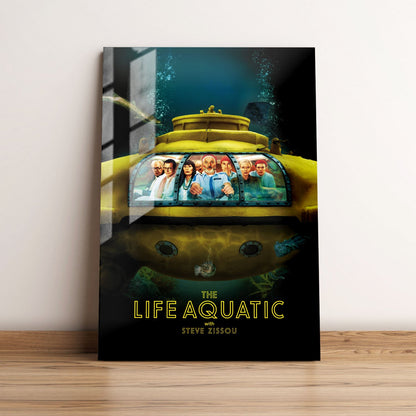 The Life Aquatic with Steve Zissou Movie Metal Poster