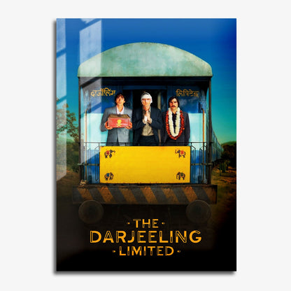 Flex Designs Metal Poster The Darjeeling Limited 11 x 17" Home Goods - Movie 2007 Movie Metal Poster