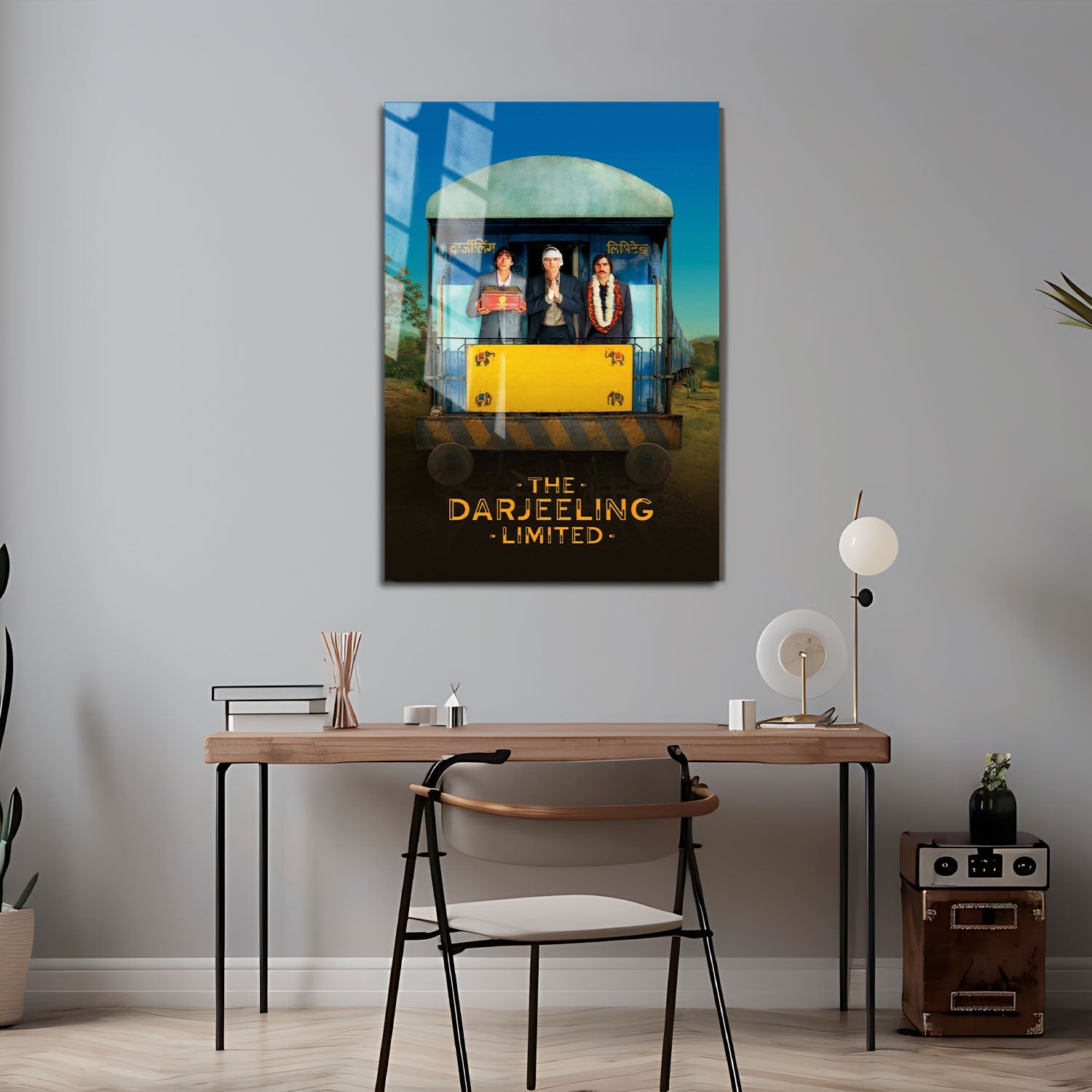 Flex Designs Metal Poster The Darjeeling Limited 24 x 36" Home Goods - Movie 2007 Movie Metal Poster
