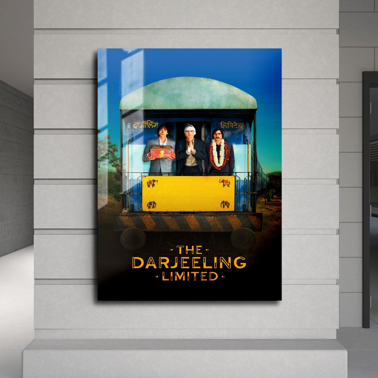 Flex Designs Metal Poster The Darjeeling Limited 24 x 36" Home Goods - Movie 2007 Movie Metal Poster