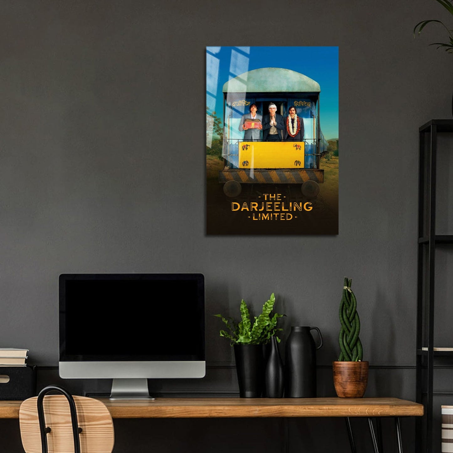 Flex Designs Metal Poster The Darjeeling Limited 5 x 7" Home Goods - Movie 2007 Movie Metal Poster