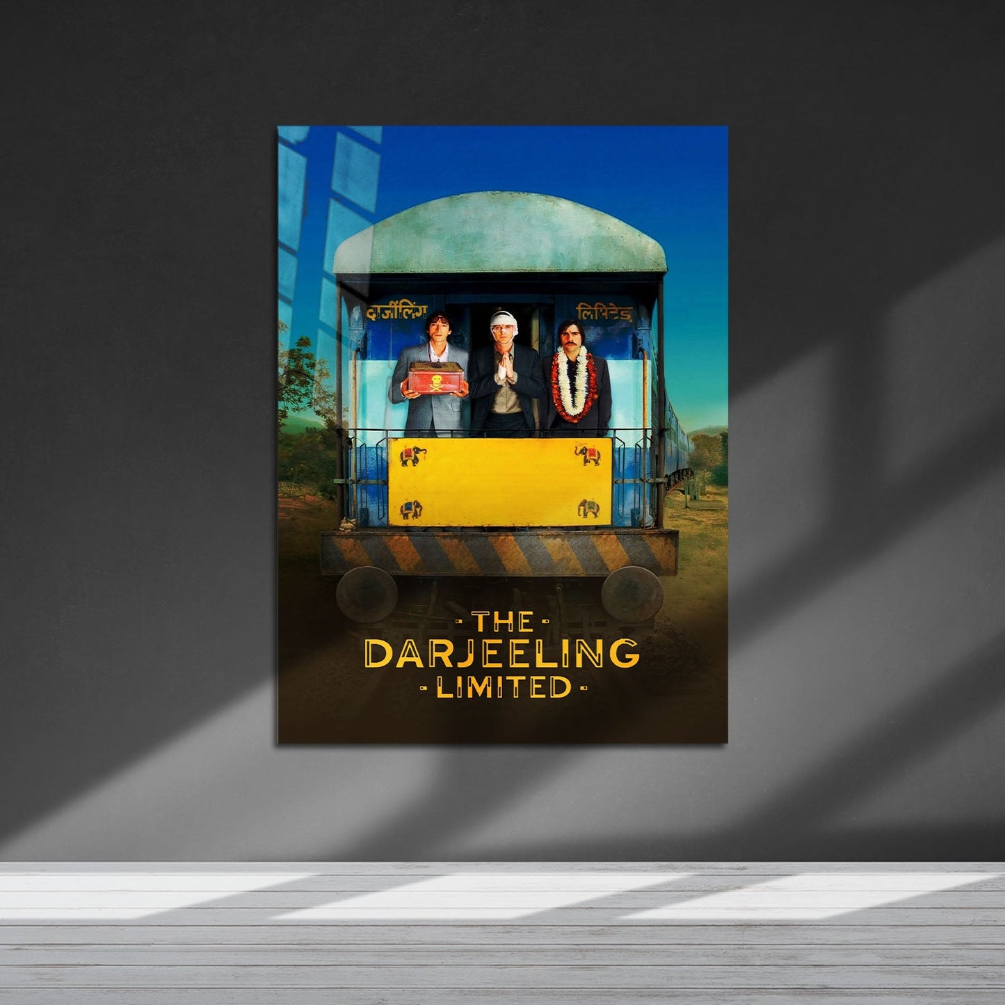Flex Designs Metal Poster The Darjeeling Limited 5 x 7" Home Goods - Movie 2007 Movie Metal Poster