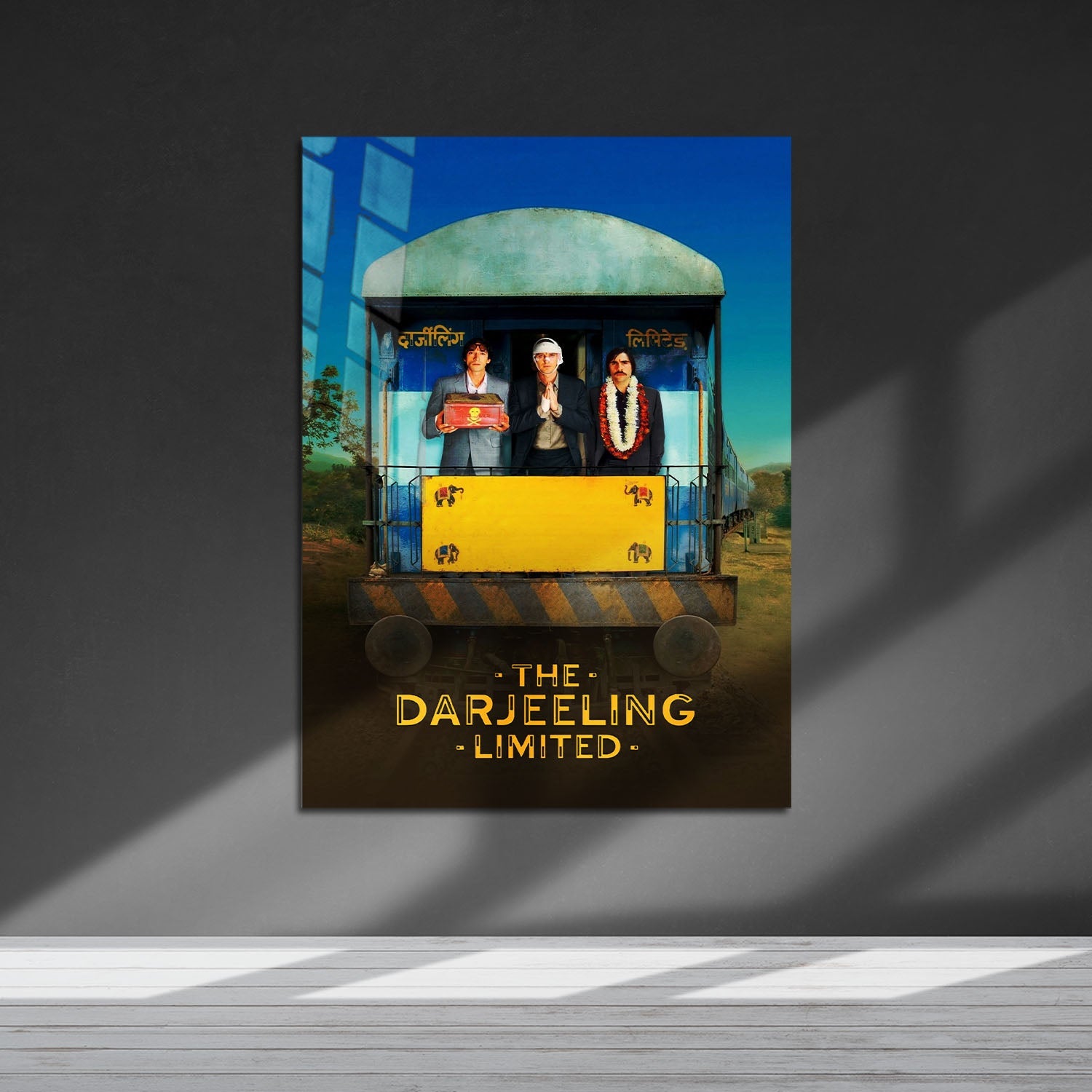 Flex Designs Metal Poster The Darjeeling Limited 5 x 7" Home Goods - Movie 2007 Movie Metal Poster