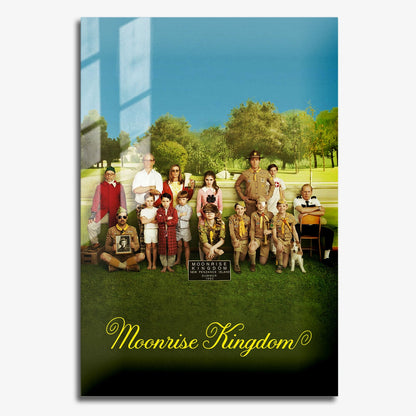 Flex Designs Metal Poster Moonrise Kingdom 11 x 17" Home Goods - Movie 2012 Movie Metal Poster