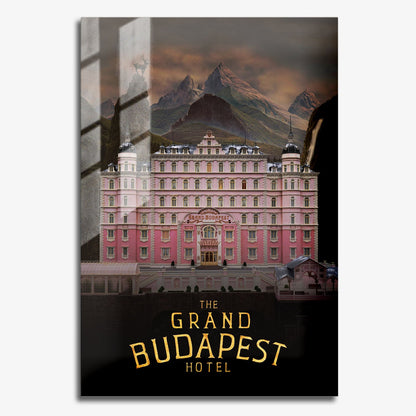 Flex Designs Metal Poster The Grand Budapest Hotel 11 x 17" Home Goods - Movie 2014 Movie Metal Poster