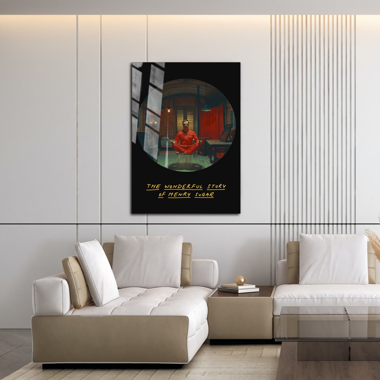 Flex Designs Metal Poster The Wonderful Story of Henry Sugar 16 x 24" Home Goods - Movie 2023 Movie Metal Poster