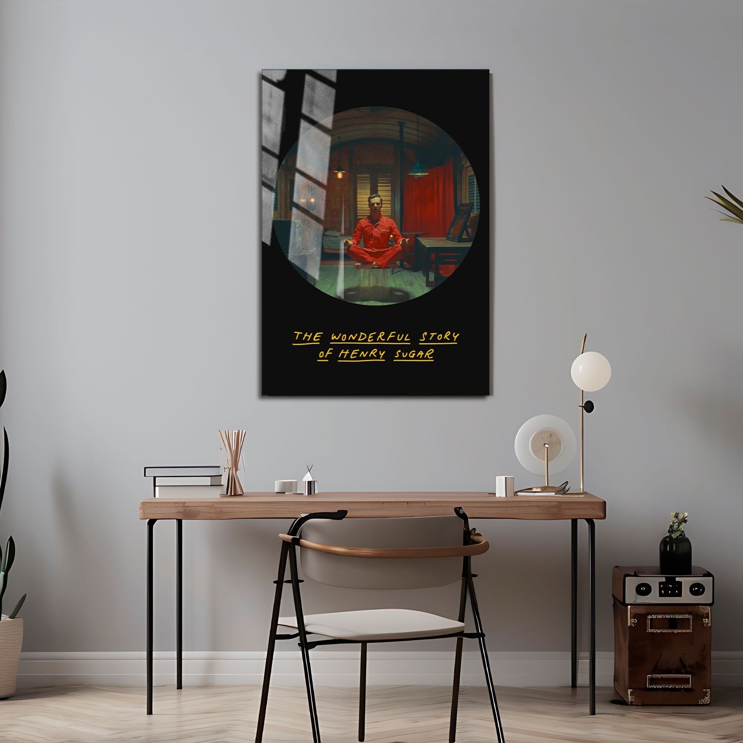 Flex Designs Metal Poster The Wonderful Story of Henry Sugar 24 x 36" Home Goods - Movie 2023 Movie Metal Poster