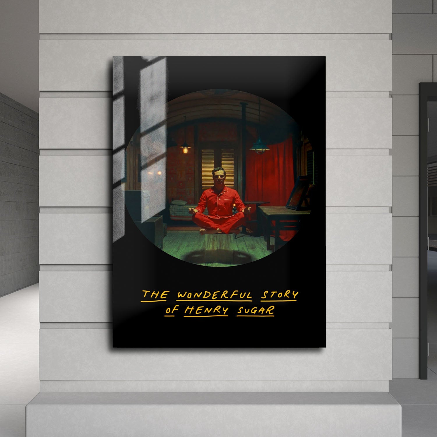 Flex Designs Metal Poster The Wonderful Story of Henry Sugar 24 x 36" Home Goods - Movie 2023 Movie Metal Poster