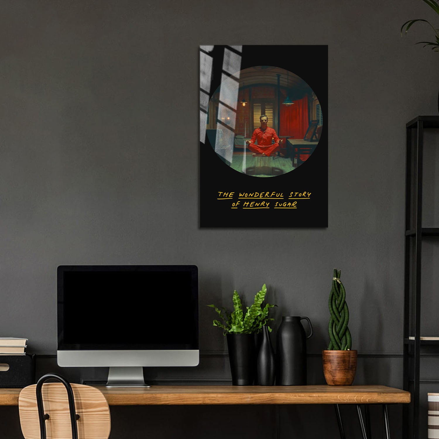 Flex Designs Metal Poster The Wonderful Story of Henry Sugar 5 x 7" Home Goods - Movie 2023 Movie Metal Poster