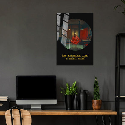 Flex Designs Metal Poster The Wonderful Story of Henry Sugar 5 x 7" Home Goods - Movie 2023 Movie Metal Poster
