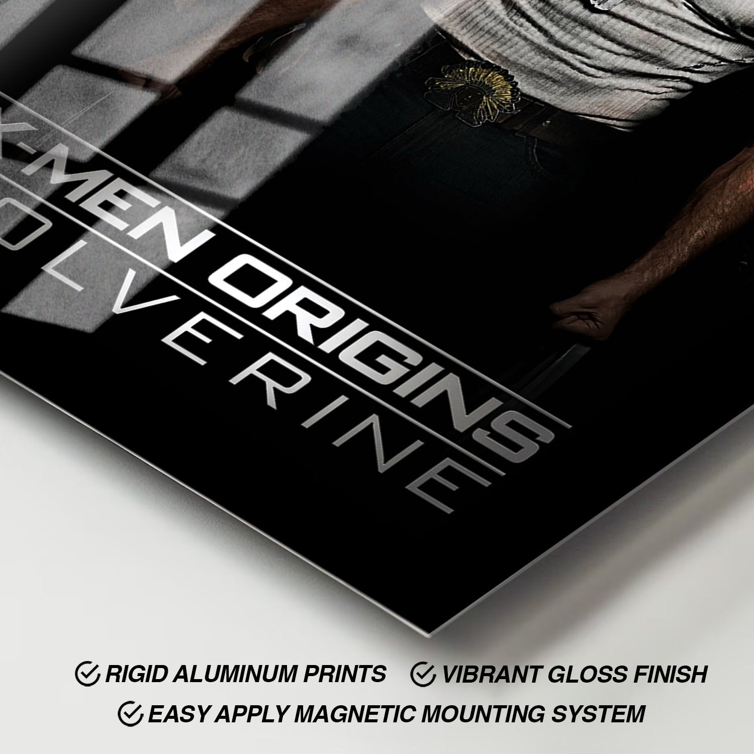 Flex Designs Metal Poster X-Men Origins Wolverine Cinematic 11 x 17" Home Goods - Movie 2009 Movie Metal Poster