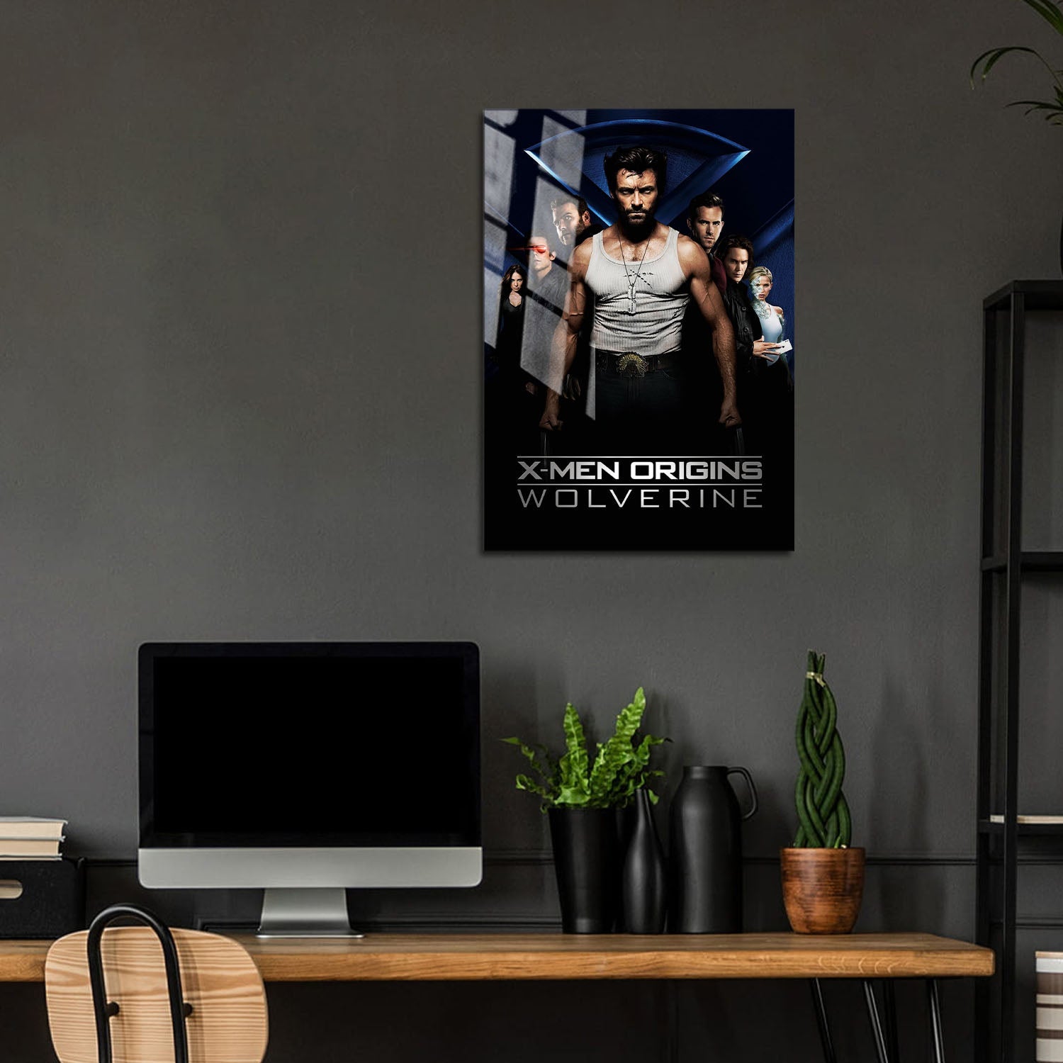 Flex Designs Metal Poster X-Men Origins Wolverine Cinematic 5 x 7" Home Goods - Movie 2009 Movie Metal Poster