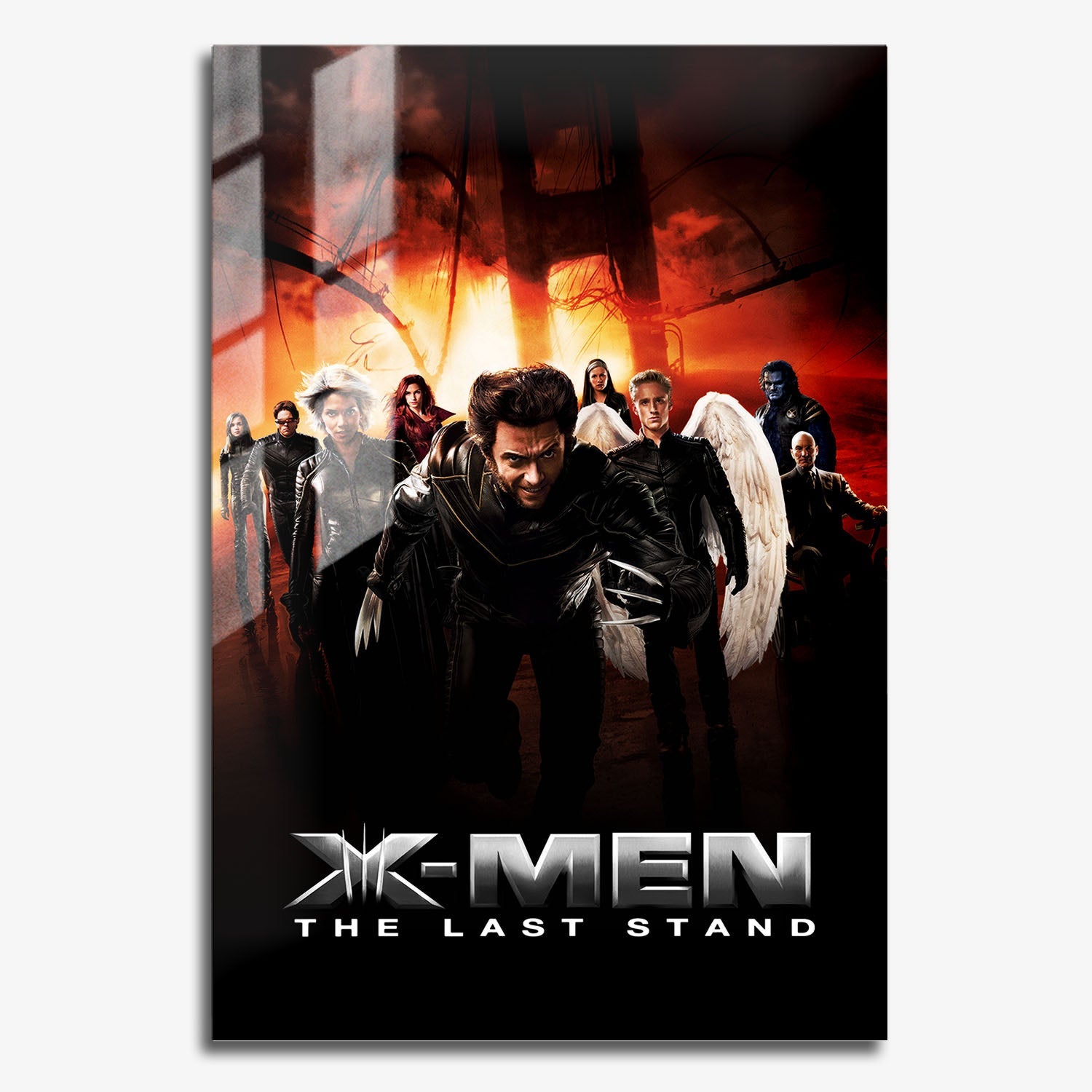 Flex Designs Metal Poster X-Men The Last Stand Cinematic 11 x 17" Home Goods - Movie 2006 Movie Metal Poster