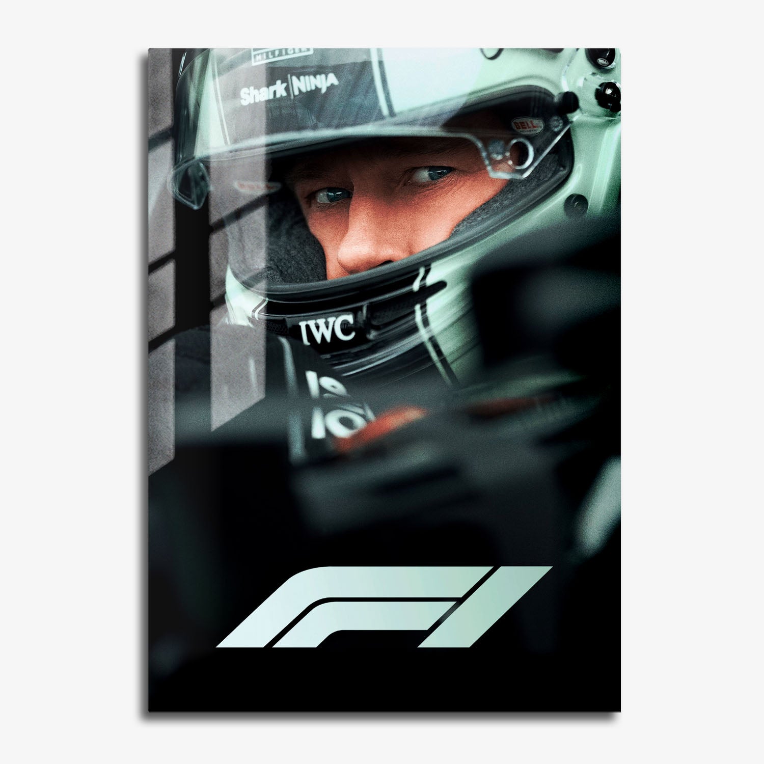 Flex Designs Metal Poster F1 The Movie Key Art 11 x 17" Home Goods - Movie 2025 Movie Metal Poster