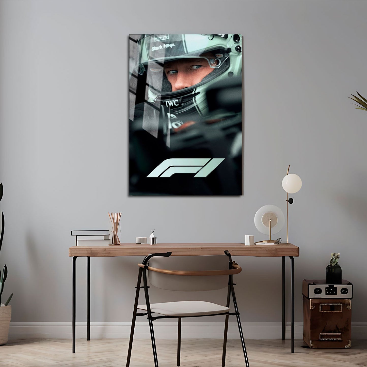 Flex Designs Metal Poster F1 The Movie Key Art 24 x 36" Home Goods - Movie 2025 Movie Metal Poster