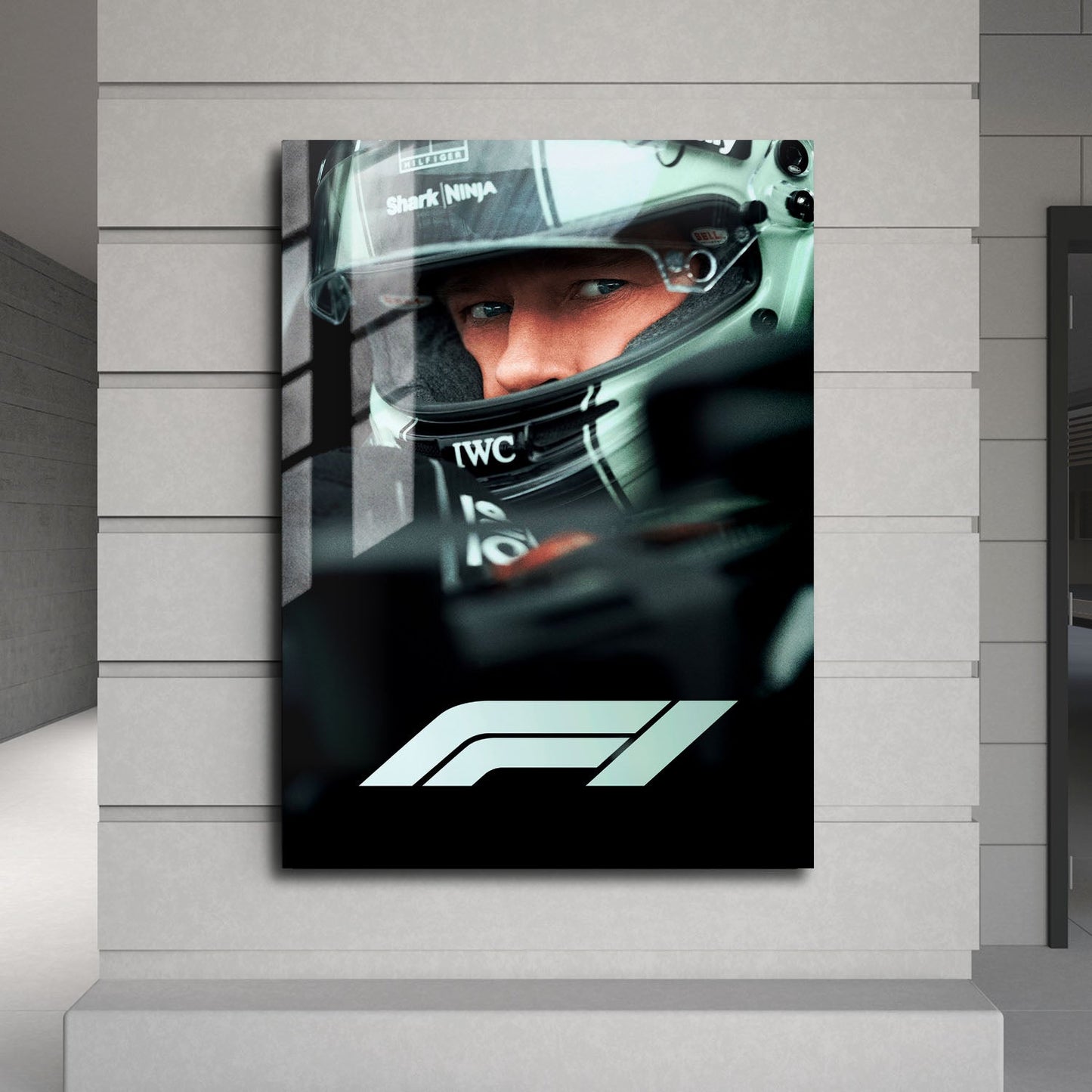 Flex Designs Metal Poster F1 The Movie Key Art 24 x 36" Home Goods - Movie 2025 Movie Metal Poster