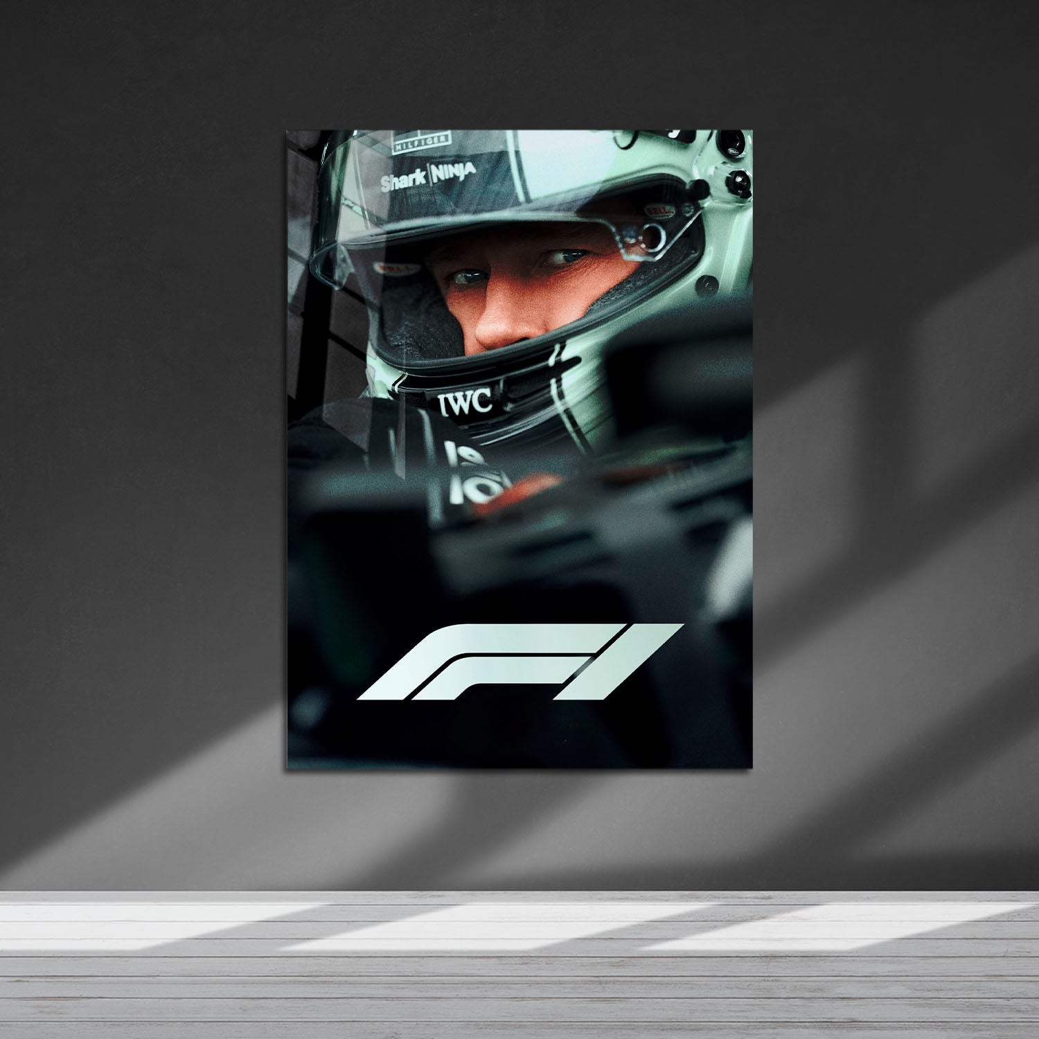 Flex Designs Metal Poster F1 The Movie Key Art 5 x 7" Home Goods - Movie 2025 Movie Metal Poster