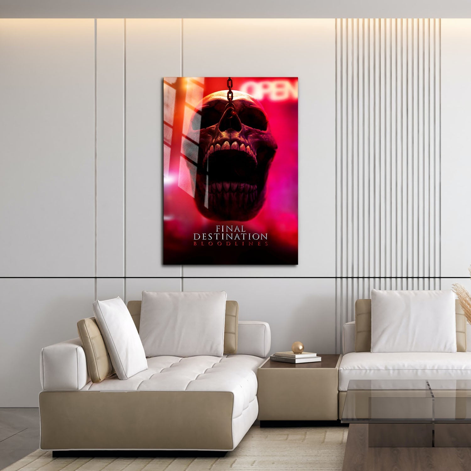 Flex Designs Metal Poster Final Destination Bloodlines 16 x 24" Home Goods - Movie 2025 Movie Metal Poster