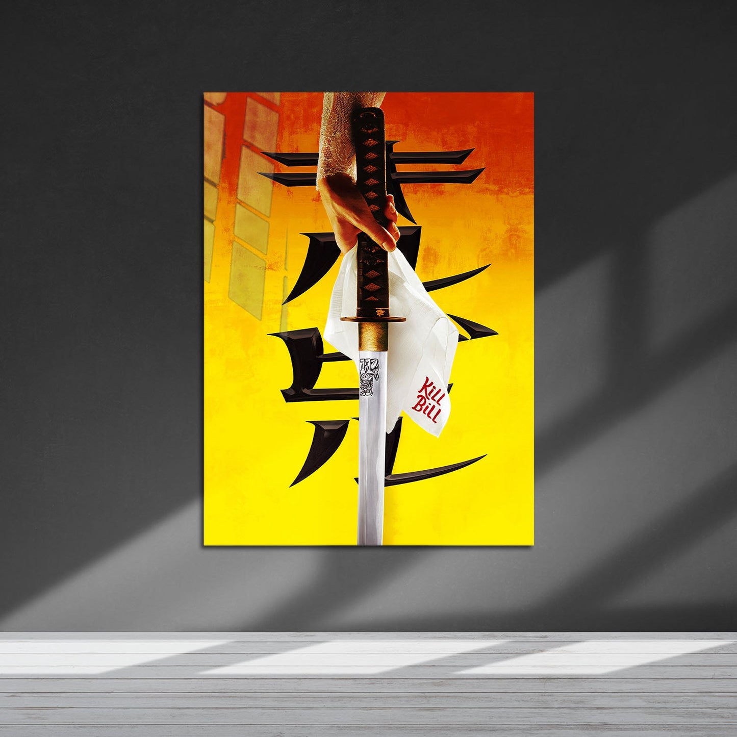 Flex Designs Metal Poster Kill Bill - Vol 1 Minimalist 5 x 7" Home Goods - Movie 2003 Movie Metal Poster