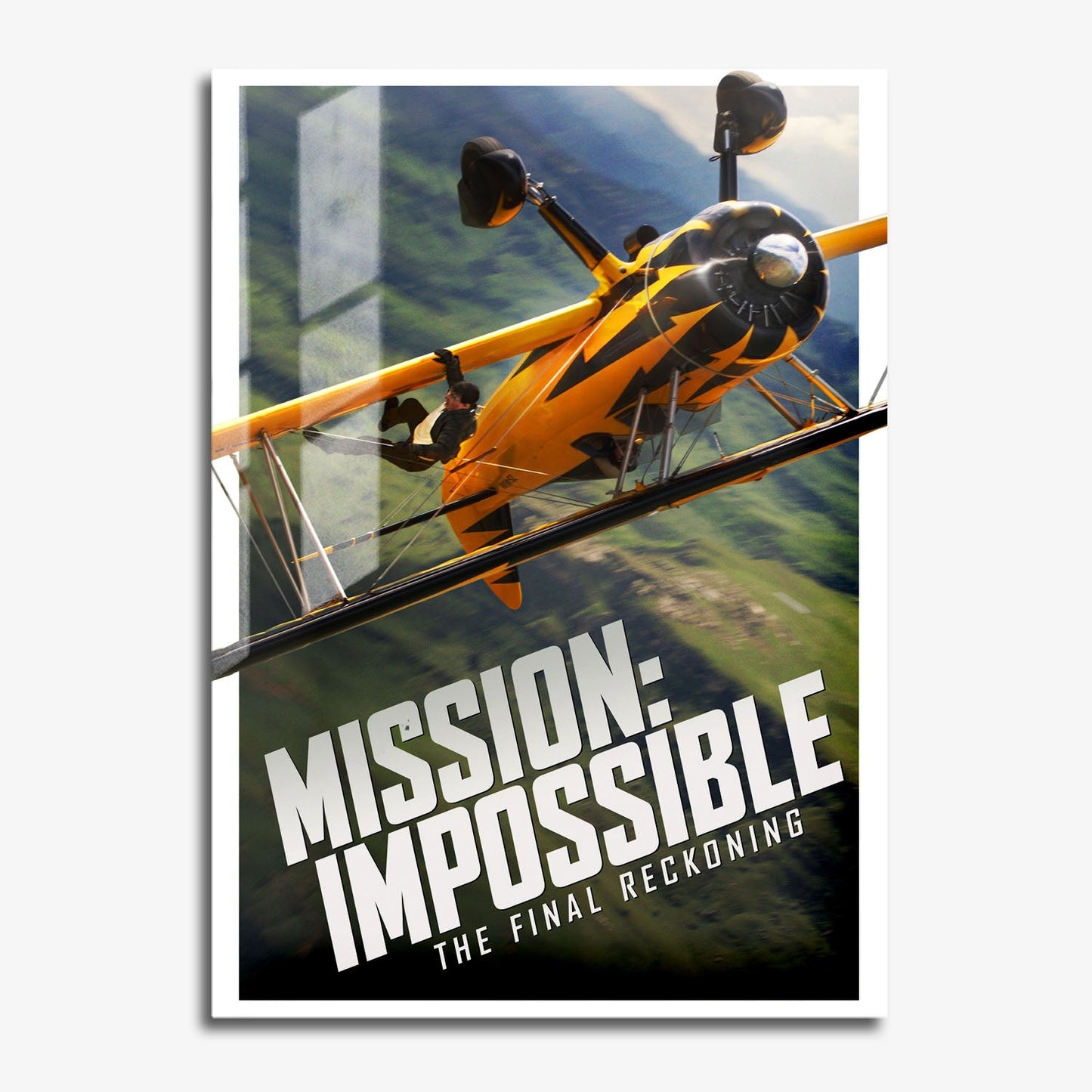 Flex Designs Metal Poster Mission Impossible The Final Reckoning Cinematic 11 x 17" Home Goods - Movie 2025 Movie Metal Poster