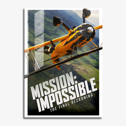 Flex Designs Metal Poster Mission Impossible The Final Reckoning Cinematic 11 x 17" Home Goods - Movie 2025 Movie Metal Poster