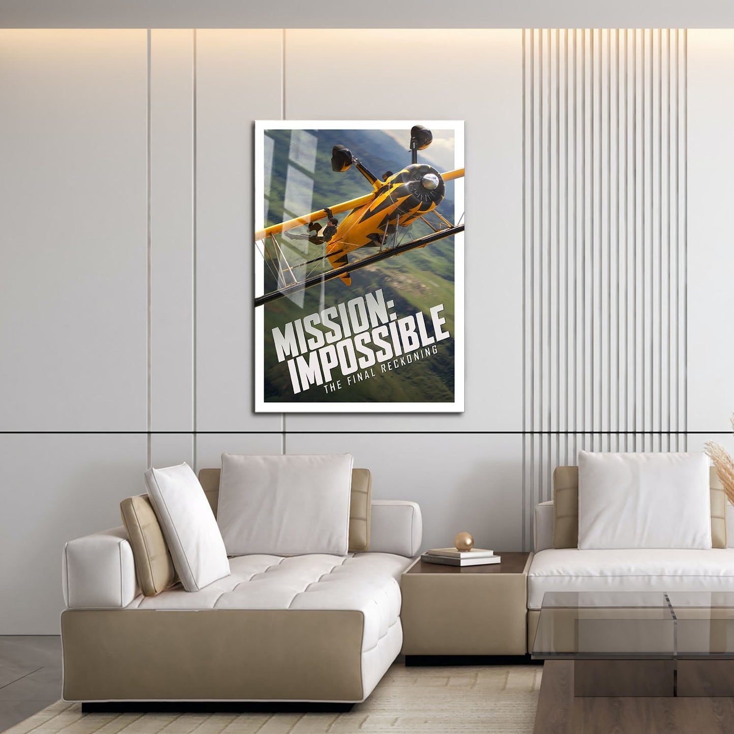 Flex Designs Metal Poster Mission Impossible The Final Reckoning Cinematic 16 x 24" Home Goods - Movie 2025 Movie Metal Poster