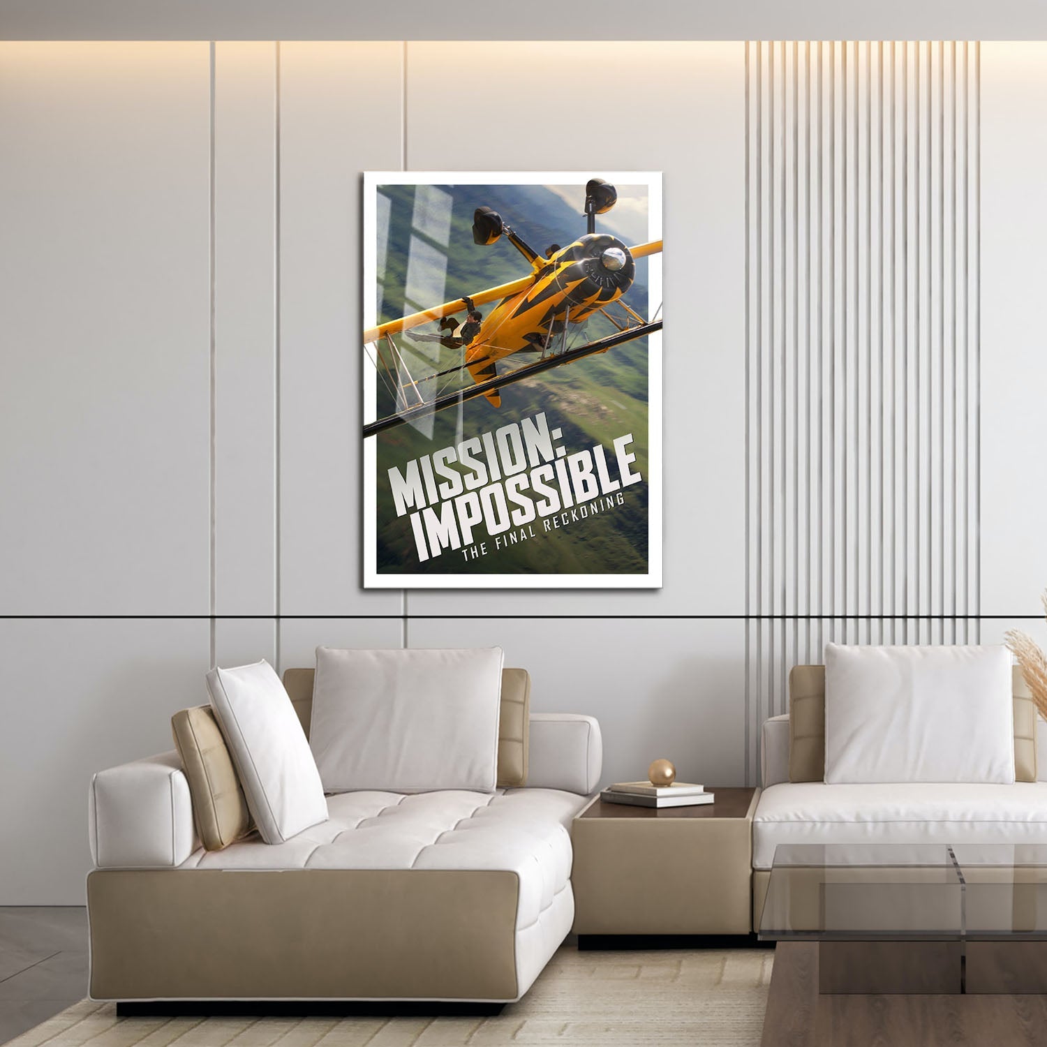 Flex Designs Metal Poster Mission Impossible The Final Reckoning Cinematic 16 x 24" Home Goods - Movie 2025 Movie Metal Poster